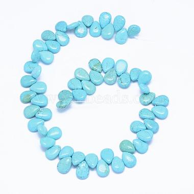 Natural Magnesite Beads Strands(G-P324-09-10x14mm)-2