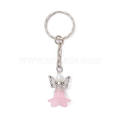 Pink Angel & Fairy Acrylic Keychain