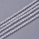 Cubic Zirconia Beads Strands(X-G-F596-48I-3mm)-1