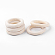 Unfinished Wood Linking Rings(WOOD-Q024-12)-1