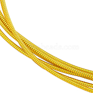 2 Bags Indian Wire, Round Copper Wire for Jewelry Making, Golden, 20 Gauge, 3 yards/bag(CWIR-BC0001-31)