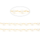 3.28 Fuß handgefertigte Perlenkette aus Messing(X-CHC-I031-05B)-1