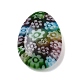 cuentas de lampwork millefiori hechas a mano(LAMP-G166-06F)-1