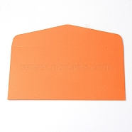 Iridescent Paper Envelope, Rectangle, Dark Orange, 157x220x0.5mm(DIY-WH0225-81H)