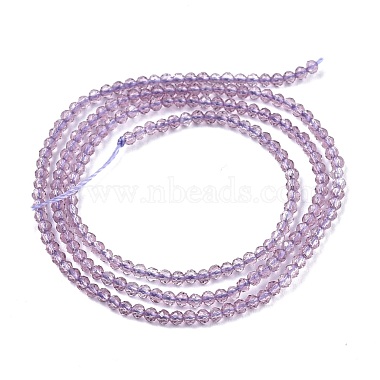 Chapelets de perles en verre(G-K185-16O)-2