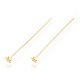 Brass Star Head Pins(KK-N259-43)-2