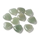 Натуральные зеленые пальмовые камни в форме сердца с авантюрином(G-M416-09B-01)-1