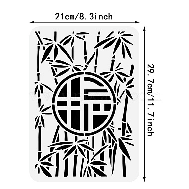 Plantillas de pintura de dibujo ahuecadas para mascotas(DIY-WH0422-0033)-2