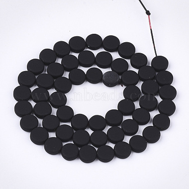 Spray Painted Non-magnetic Synthetic Hematite Beads Strands(G-T116-01A-17)-2