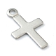 304 Stainless Steel Tiny Cross Charms(STAS-H149-02P)-1