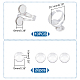 DIY Double Blank Dome Finger Ring Making Kit(DIY-UN0004-26B)-3