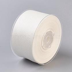 Rayon and Cotton Ribbon, Twill Tape Ribbon, Herringbone Ribbon, Beige, 1 inches(25mm), about 50yards/roll(45.72m/roll)(SRIB-F007-028-25mm)