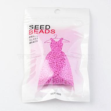 12/0 1.5~2mm Baking Paint Glass Seed Beads Loose Spacer Beads(X-SEED-S001-K2)-3