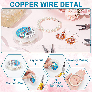 Round Craft Copper Wire(CWIR-BC0001-0.6mm-S)-5