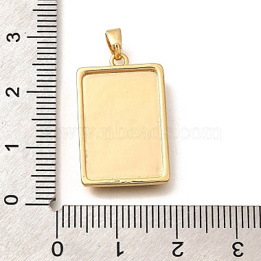 Tarot Card Brass Enamel Pendents(KK-R212-02G-03)-3