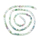 Gradient Color Electroplate Glass Bead Strands(X1-GLAA-E042-01D)-2