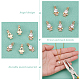 20Pcs Brass Micro Pave Clear Cubic Zirconia Charms(KK-DC0001-61)-4