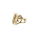 coeur en acier inoxydable avec anneau de main hamsa(CHAK-PW0001-001E-01)-1