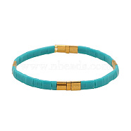 Rainbow Bohemian Style Original Design Fashion Tila Beaded Bracelet for Women.(RM1844-7)