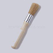 Wood Bristles, Barbecue Oil Brush, Seasoning Brush, Pig Hair Flavouring Brush, Navajo White, 145x18mm(X-TOOL-WH0017-03)