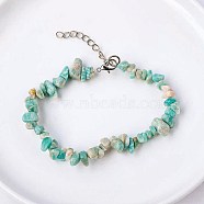 Natural Gemstone Chips Beaded Bracelet(TJ9442-2)