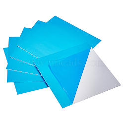 Aluminum Sheet, For Laser Cutting, Precision Machining, Mould Making, Square, Platinum, 15x15x0.1cm(ALUM-PH0001-03B)