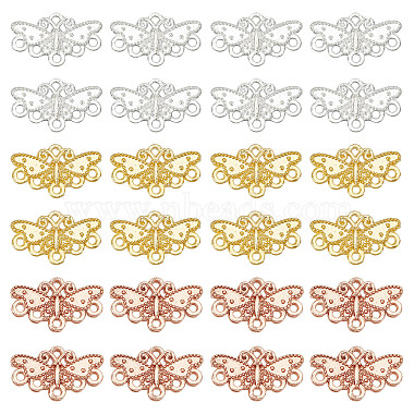 Mixed Color Butterfly Alloy Links