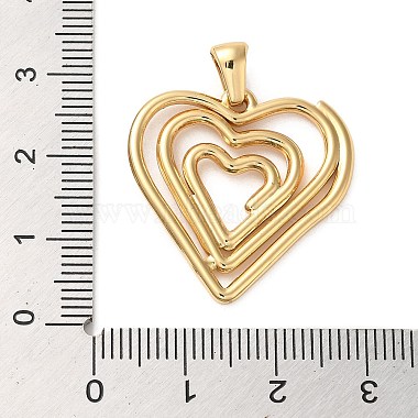 Golden Plated 304 Stainless Steel Pendants(STAS-L272-004G-02)-3