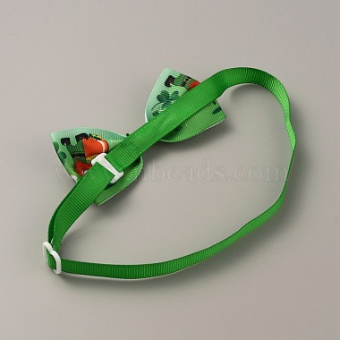 Adjustable Cloth Pet Bow Ties(AJEW-WH0258-563F)-2