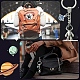 Alloy Enamel & Rhinestone Keychain(KEYC-YW00044)-7
