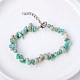 Natural Gemstone Chips Beaded Bracelet(TJ9442-2)-1