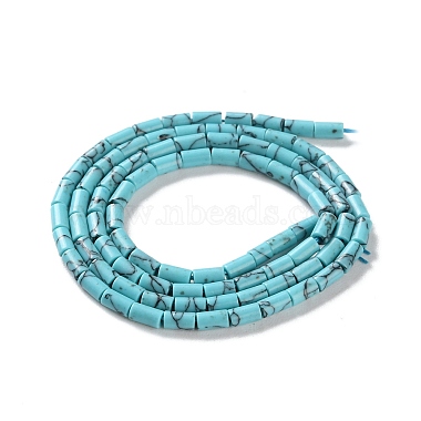 Dyed Synthetic Turquoise Beads Strands(G-B124-A01-01)-3