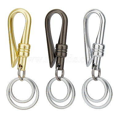 Mixed Color Others Alloy Keychain Clasps