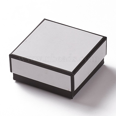 White Square Paper Jewelry Box