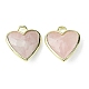 Natural Rose Quartz Pendants(G-O204-01E)-2