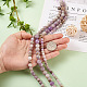 Yilisi 3Strands 3 Style Natural Amethyst Beads Strands(G-YS0001-14)-5