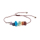 Natural & Synthetic Mixed Stone Beaded Bracelet(BJEW-JB07985-01)-1