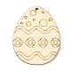 Bricolage artisanat pendentifs de découpes en forme d'oeuf de pâques(AJEW-P087-B01-08)-2