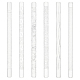 6Pcs 6 Style Acrylic Carved Rolling Pin(AJEW-BC0006-51)-1