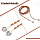 Anattasoul 3Stk. 3 Farben Lariat-Halsketten-Set aus Wollkordel(NJEW-AN0001-27)-3