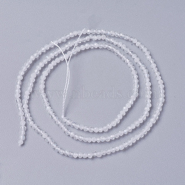 Natural Rainbow Moonstone Beads Strands(G-F596-14-3mm)-2