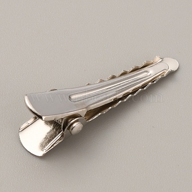Stainless Steel Alligator Hair Clip Findings(FIND-TAC0014-74D)-2