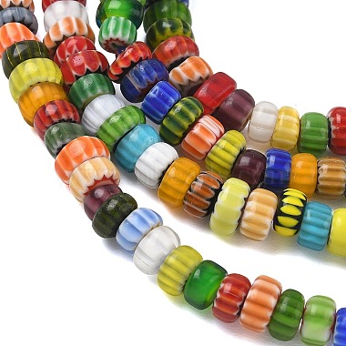 handgefertigte Millefiori-Lampwork-Perlen(LAMP-D009-01C)-2