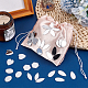 Elite 200Pcs Mirror Effect Acrylic Sew on Rhinestone(DIY-PH0021-95C)-6