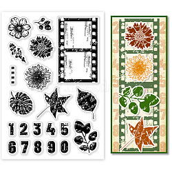 Custom PVC Plastic Clear Stamps, for DIY Scrapbooking, Photo Album Decorative, Cards Making, Mixed Shapes, 160x110mm(DIY-WH0618-0110)