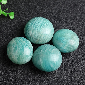 Natural Amazonite Palm Stones, Pocket Stone for Energy Balancing, Nuggets, 40~50mm