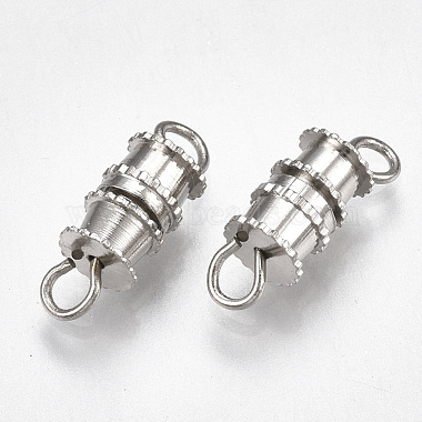 Iron Screw Clasps(IFIN-T007-28P-NF)-2