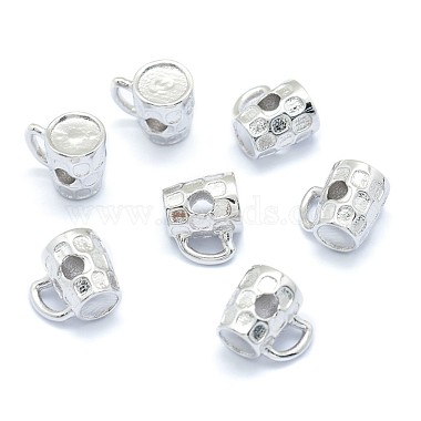 Real Platinum Plated Tableware Brass Beads