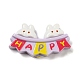 Birthday Theme Opaque Resin Decoden Cabochons(CRES-F032-A06)-1