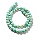 Synthetic Turquoise and Sea Shell Assembled Beads Strands(G-D482-01D-08)-3